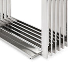 Kingsley Modern Marble & Stainless Steel Console Table by VIG Furniture - View 6