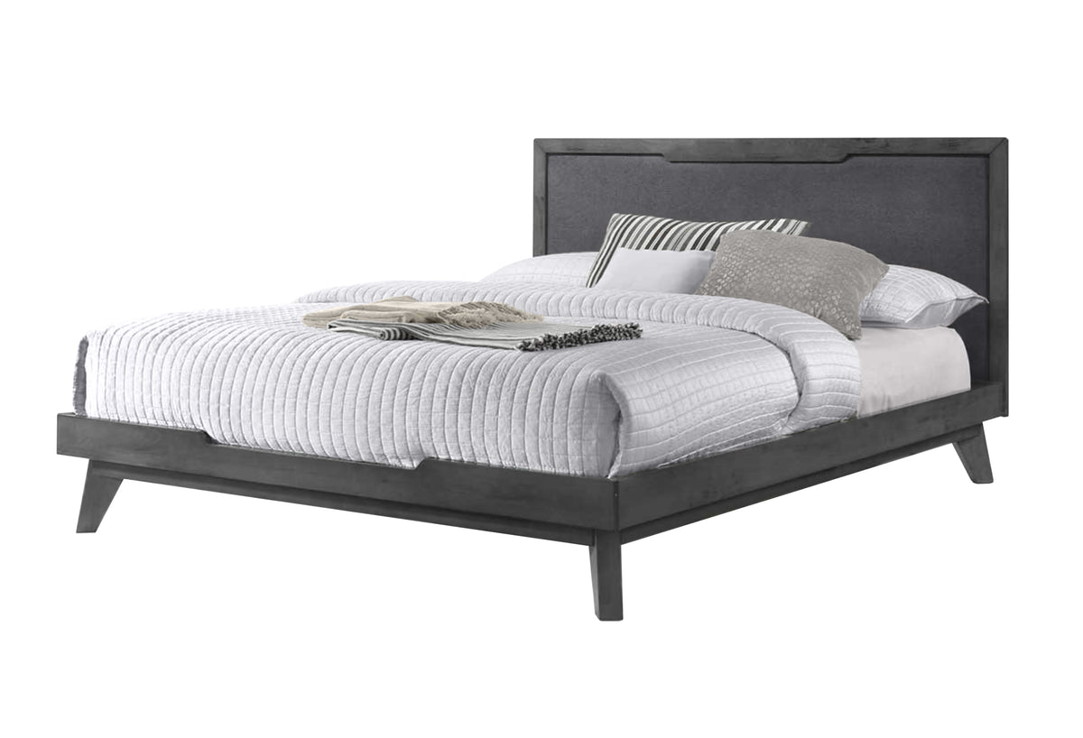 Soria Modern Grey Wash Bed by VIG Furniture - View 7