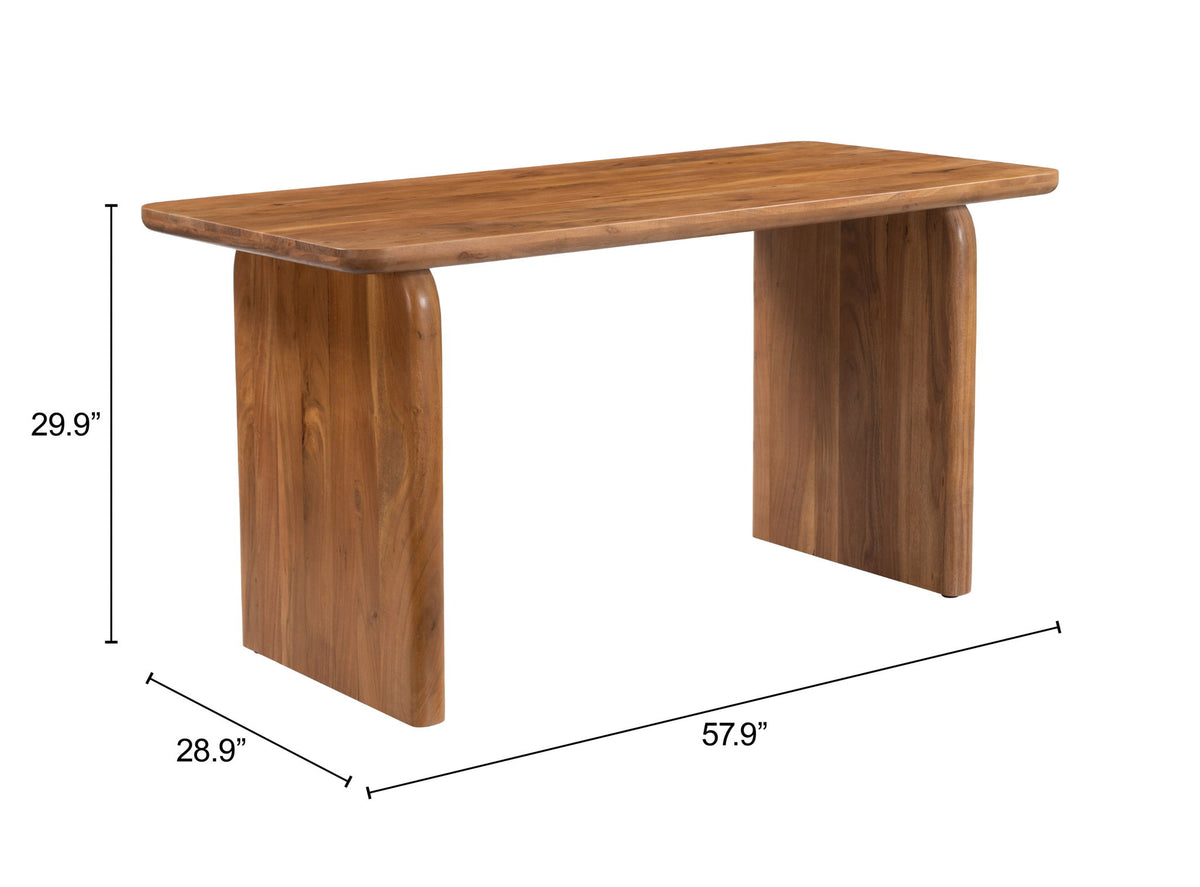 Naboo - Desk - Walnut