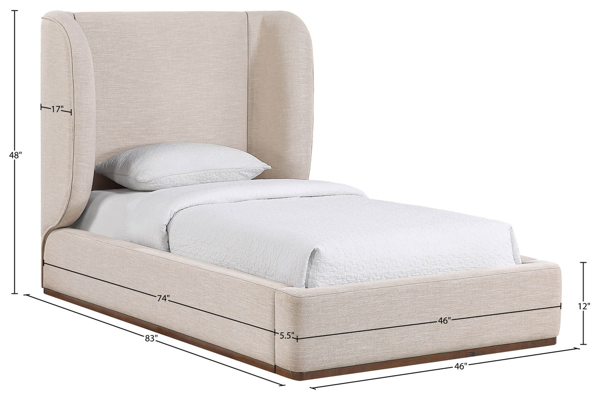 Aurin - Upholstered Bed