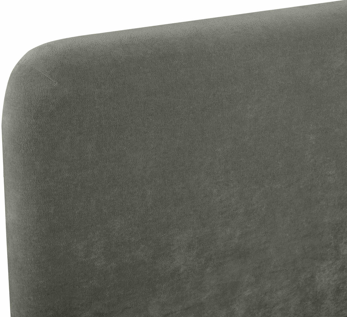 Fira - Chenille Fabric Upholstered Bed