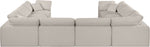 Comfy - 8 Piece Linen Modular Sectional