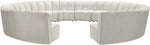 Infinity - 12 Piece Velvet Modular Sectional