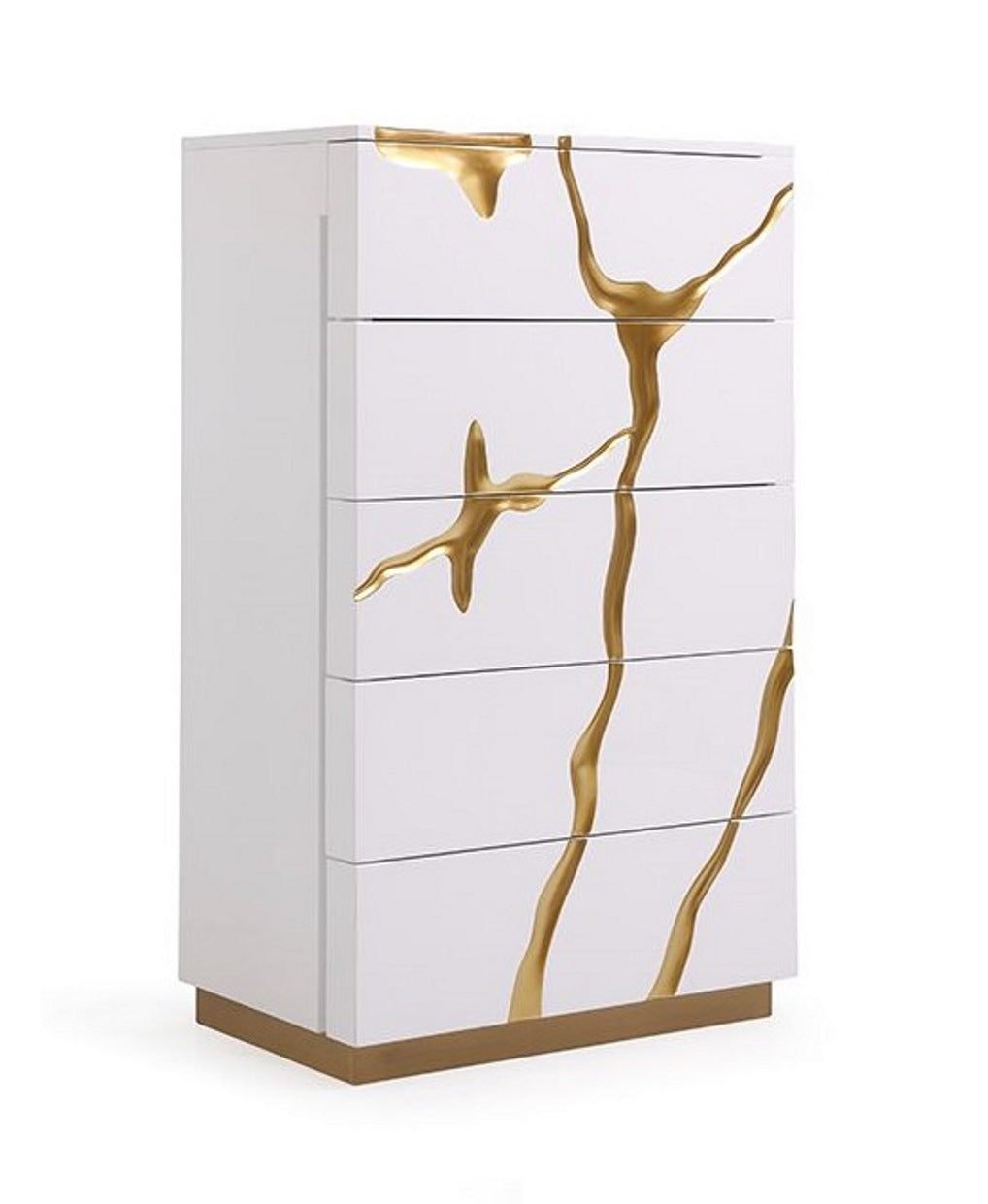Aspen Modern White & Gold Chest by VIG Furniture - View 8