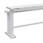 Amanda - 72" Rectangle Wood Console Table - White