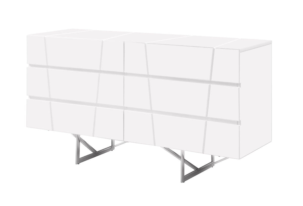 Chrysler Modern White Dresser by VIG Furniture - View 1