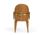 Rexford Modern Beige & Walnut Dining Armchair by VIG Furniture - View 4