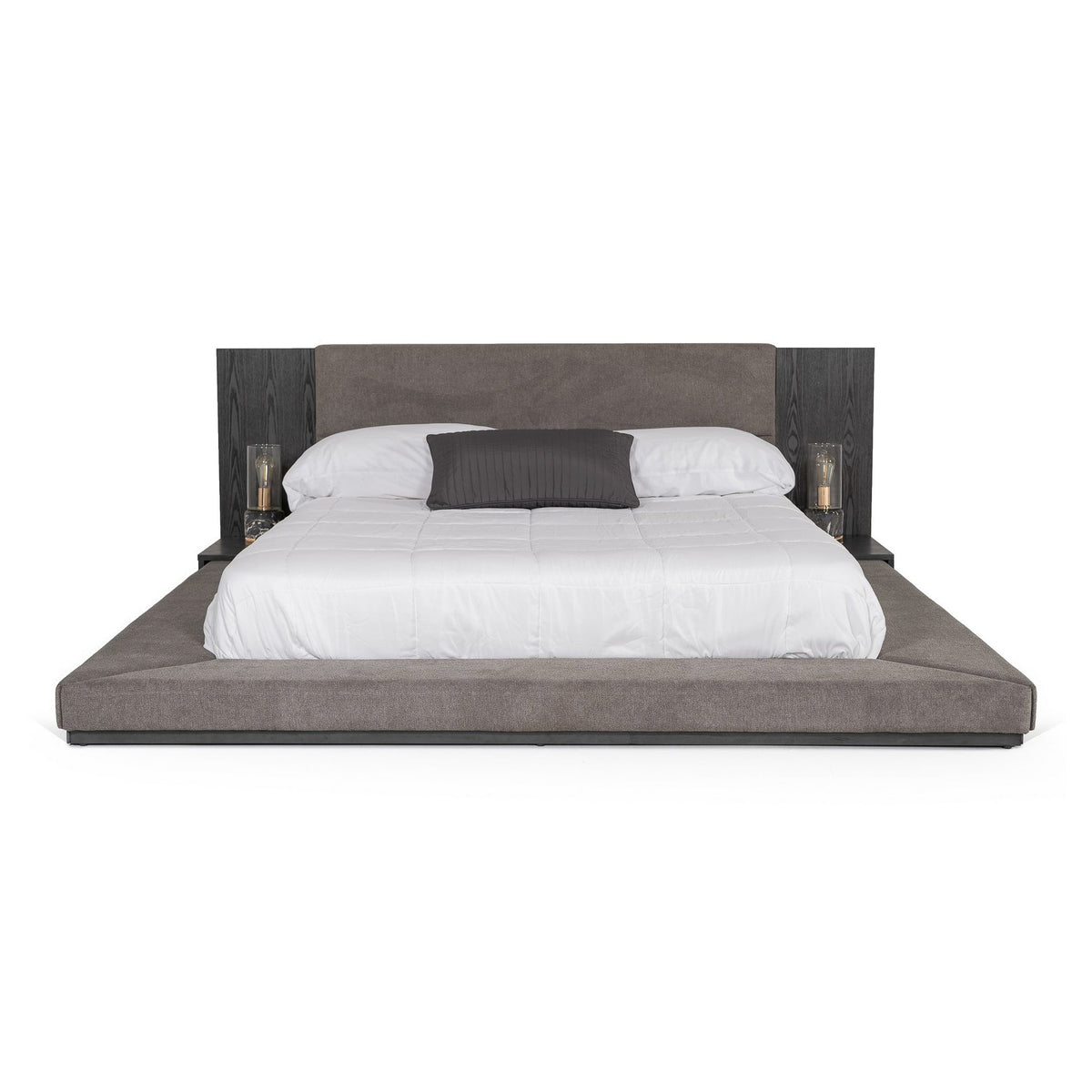 Jagger Modern Grey Bed by VIG Furniture - View 1