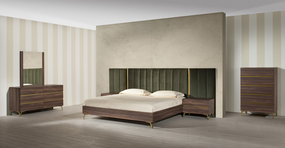 Calabria - Modern Walnut Chest by VIG Furniture - View 2