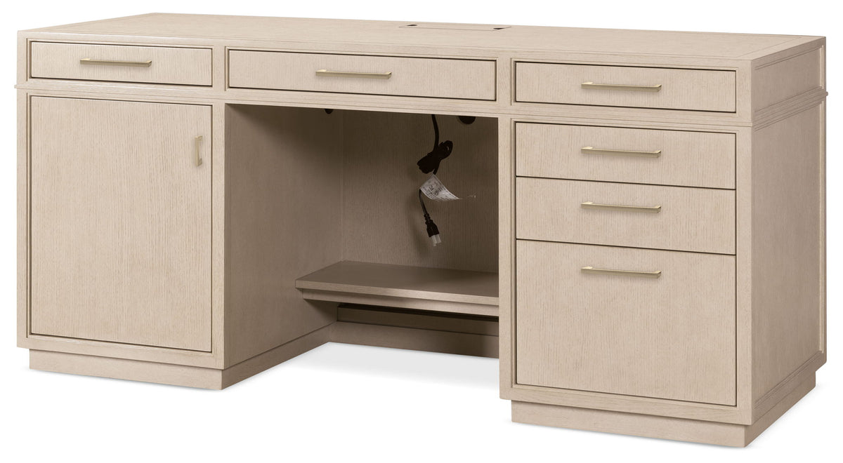 Home Office - Credenza - Polished Limestone