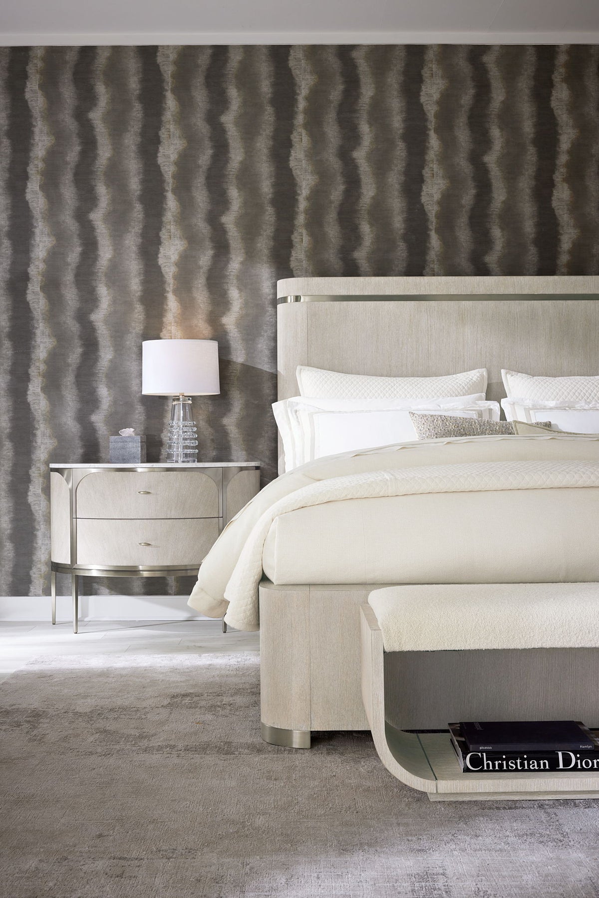 Modern Mood - Two Drawer Nightstand