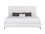 Angela - Italian Modern White Eco Leather Bed by VIG Furniture - View 1