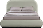 Vaughn - Chenille Bed With Black Base