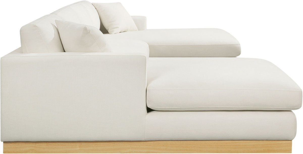 Johanna - 3 Piece Sectional - Natural Base