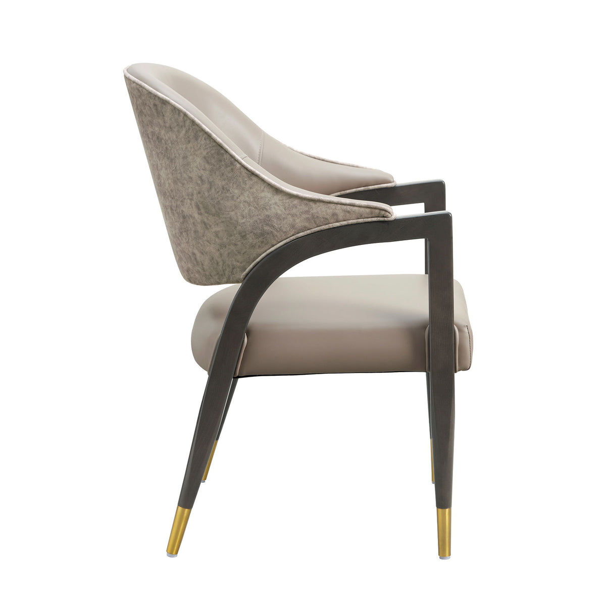 Manhattan Collette - Wood Upholstered Armchair