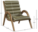 Randal -  Accent Chair - Walnut Frame