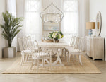 Serenity - Topsail Rectangle Dining Table With 2-18" Leaves - Beige