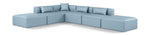 Cube - 6 Piece Modular Corner Armless Sectional