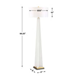 Rosin - Floor Lamp - White