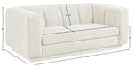 Modari - Fabric Upholstered Loveseat