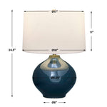 Corrine - Table Lamp - Deep Blue