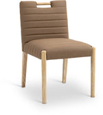 Aimee - Dining Side Chair (Set of 2) - Light Brown Legs