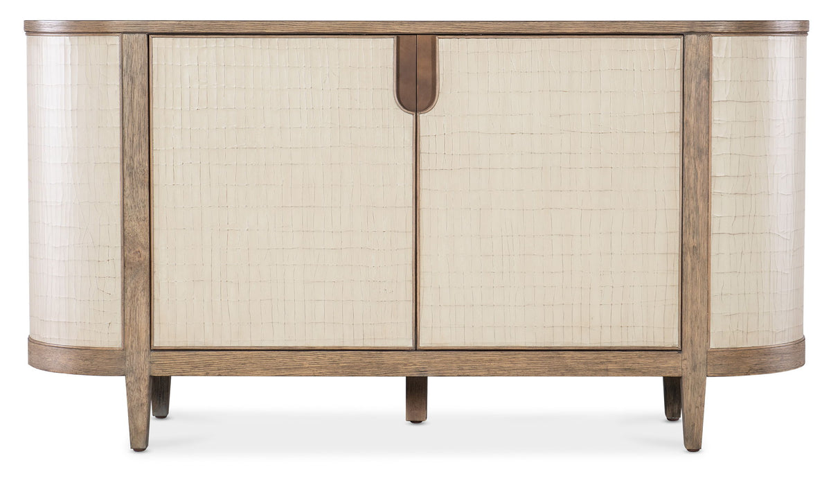 Melange - Arbor Credenza - Beige / Light Brown