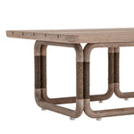 Baja - 4-Piece Outdoor Conversation Set With Cushions - Brown Eucalyptus