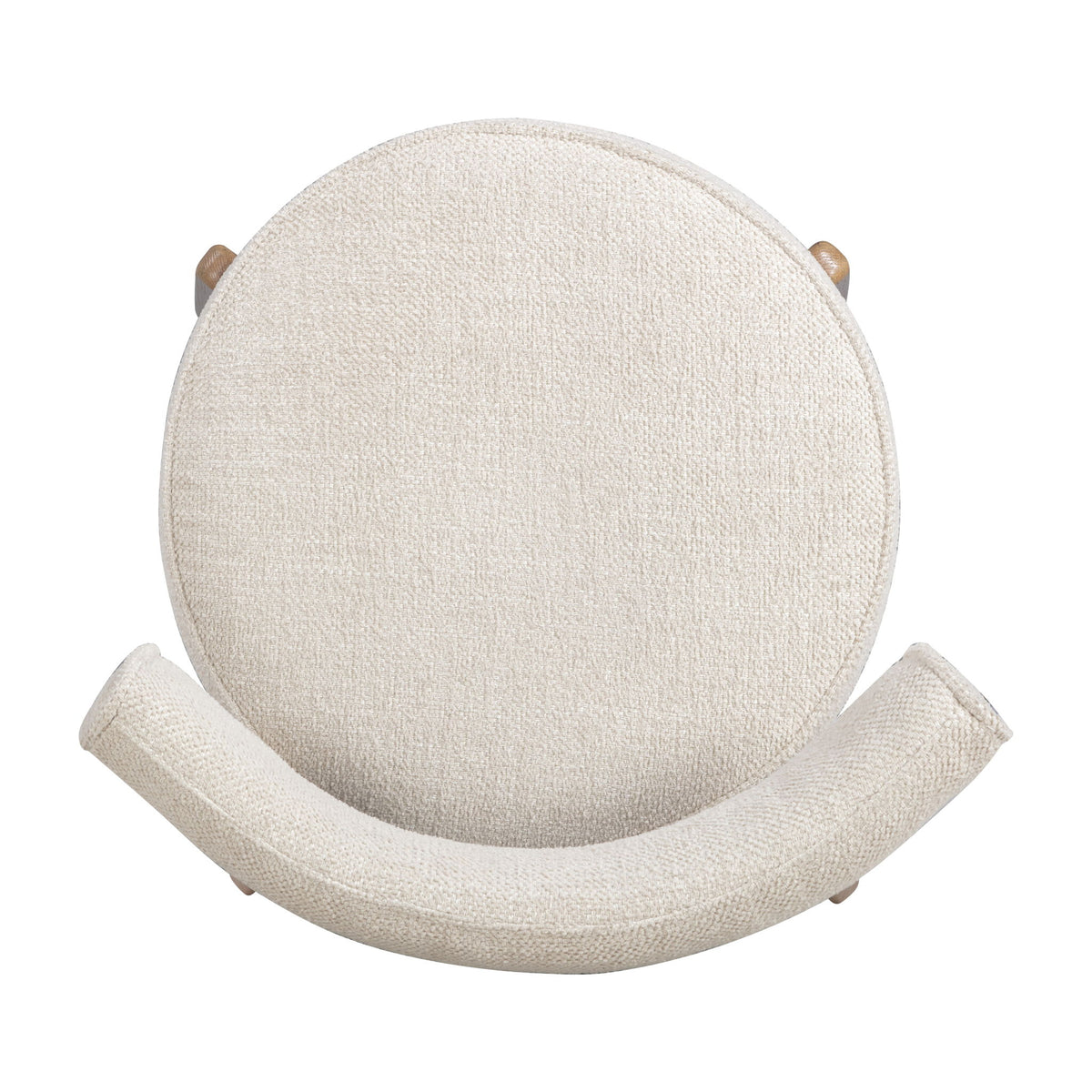 Nikita - Fabric Dining Chair - Cream