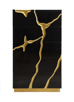 Aspen - Modern Black & Gold Chest by VIG Furniture - View 1
