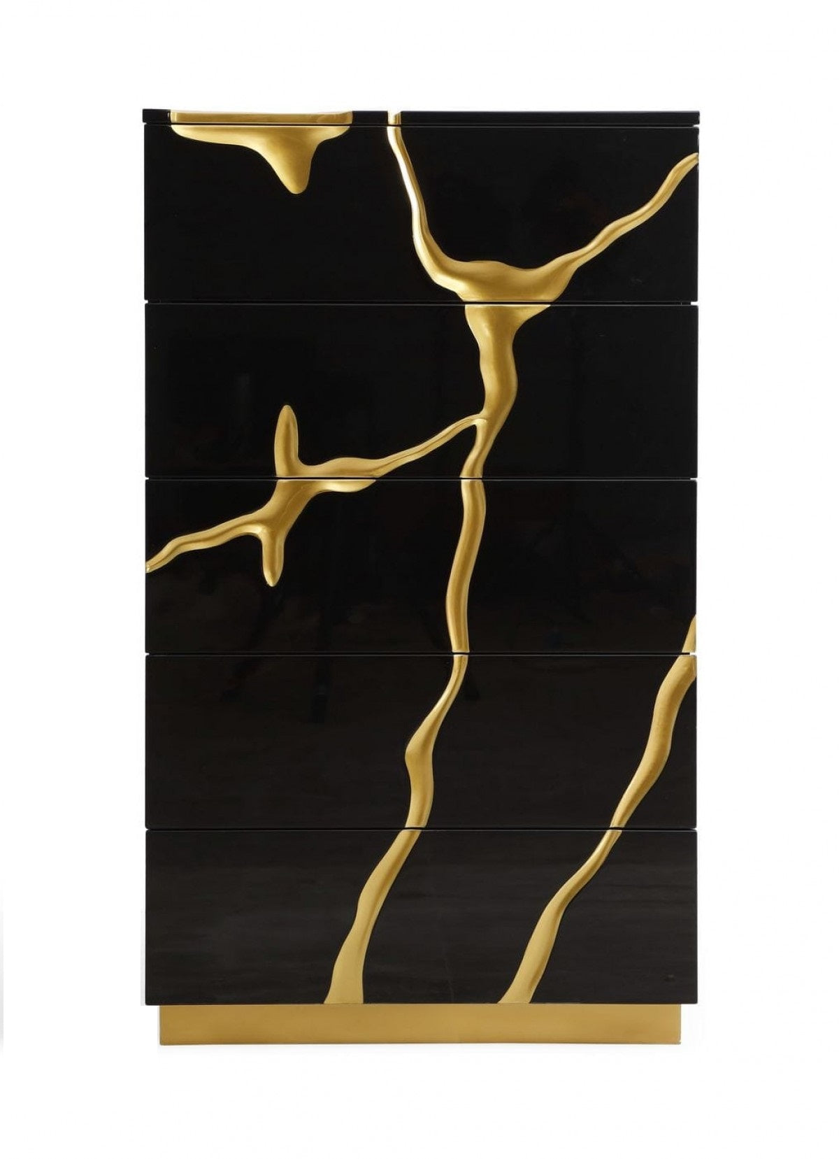 Aspen - Modern Black & Gold Chest by VIG Furniture - View 1