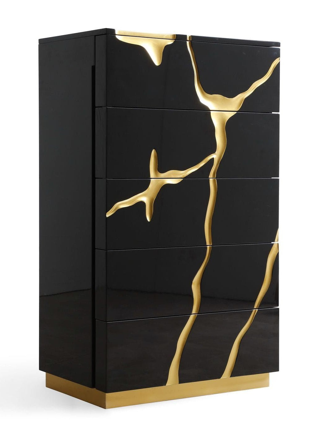 Aspen - Modern Black & Gold Chest by VIG Furniture - View 4