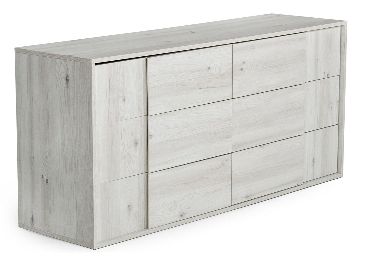 Asus - Italian Modern White Washed Oak Dresser by VIG Furniture - View 4
