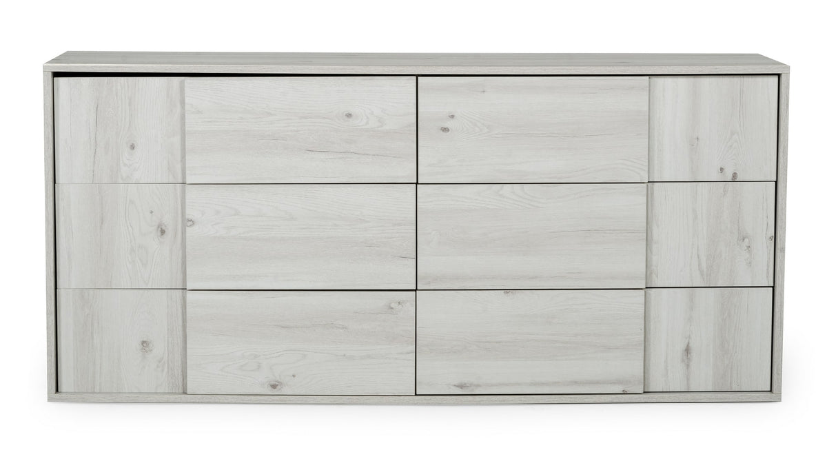 Asus - Italian Modern White Washed Oak Dresser by VIG Furniture - View 2