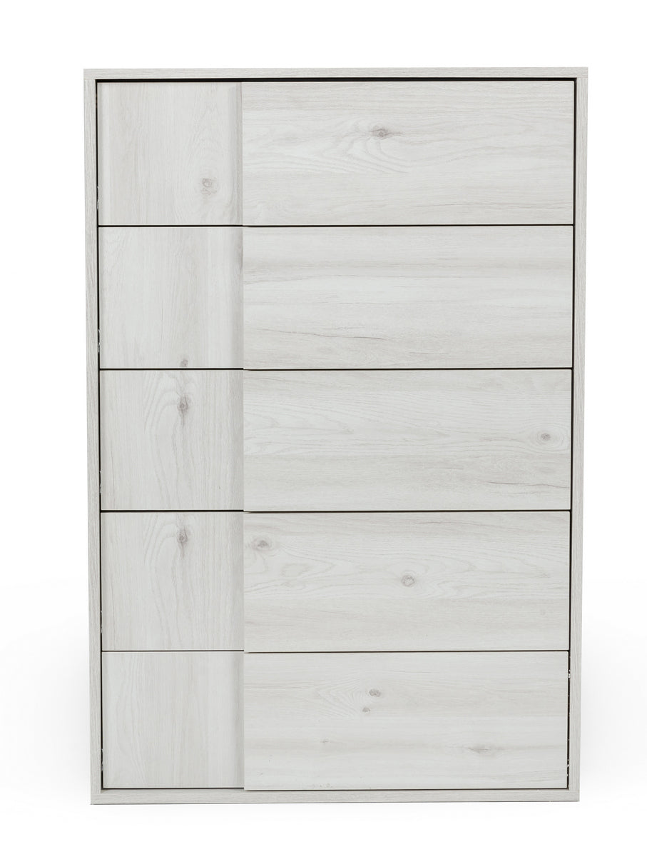 Asus - Italian Modern White Washed Oak Chest by VIG Furniture - View 1