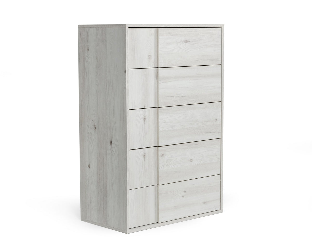 Asus - Italian Modern White Washed Oak Chest by VIG Furniture - View 3