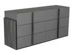 Lucia - Italian Modern Elm and Matte Grey Dresser by VIG Furniture - View 2