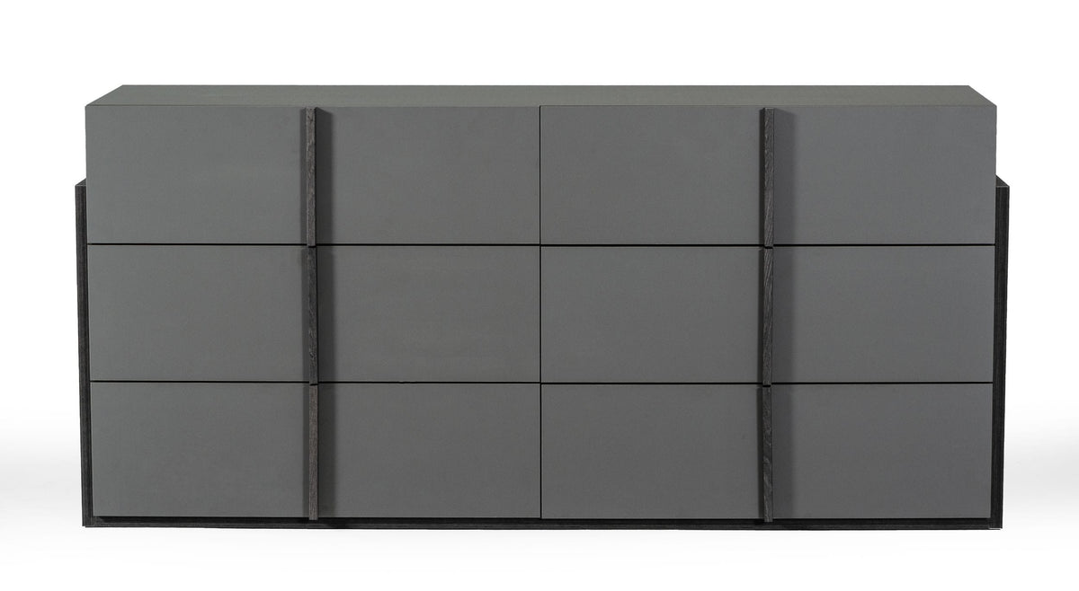 Lucia - Italian Modern Elm and Matte Grey Dresser by VIG Furniture - View 1