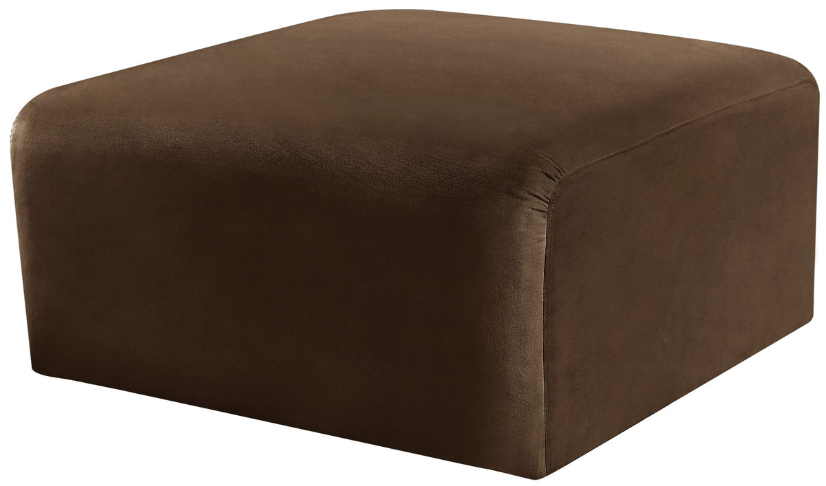 Arc - Velvet Ottoman