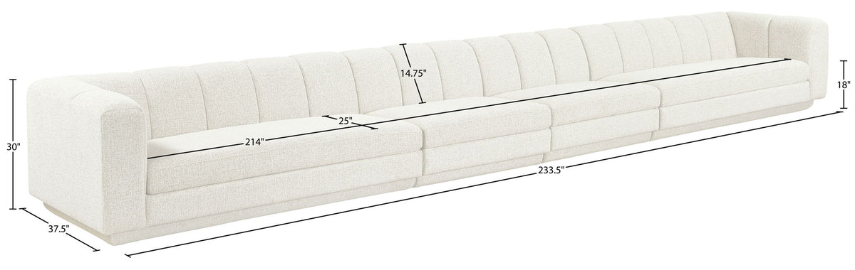 Modari - Sectional - Cream