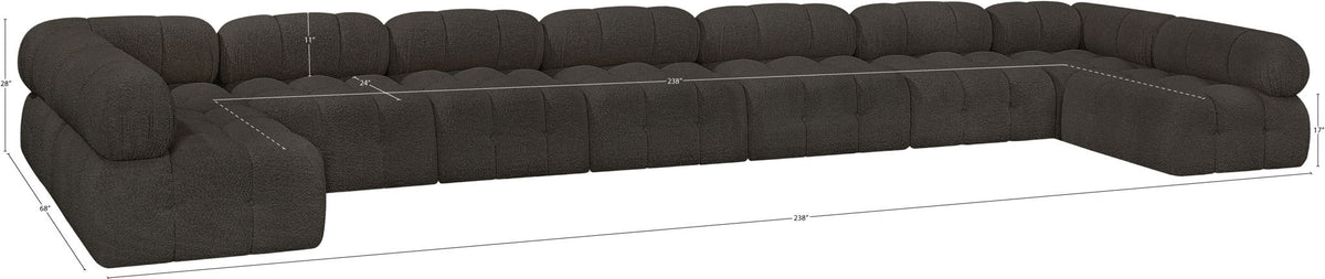 Ames - 9 Piece Modular Sectional