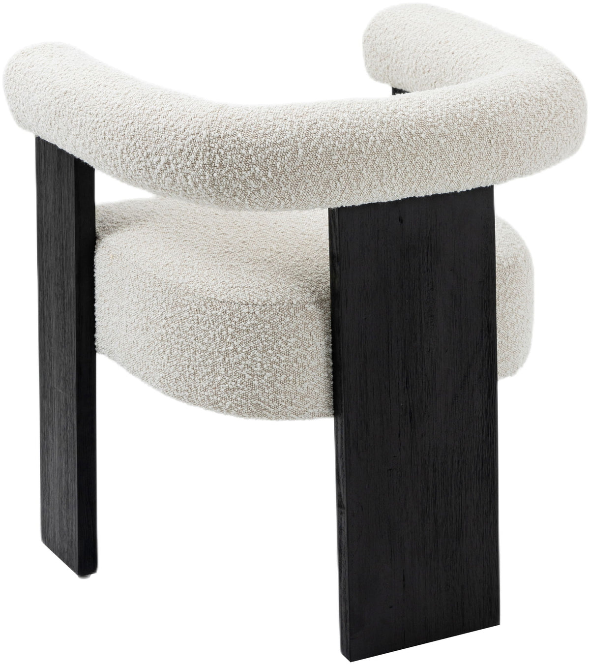 Barrel - Dining Chair - Black Legs