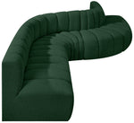 Arc - Boucle Fabric 7 Piece Modular Sofa