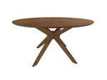 Prospect - Modern Round 59" Walnut Dining Table by VIG Furniture - View 4