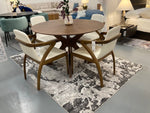 Prospect - Modern Round 59" Walnut Dining Table by VIG Furniture - View 5