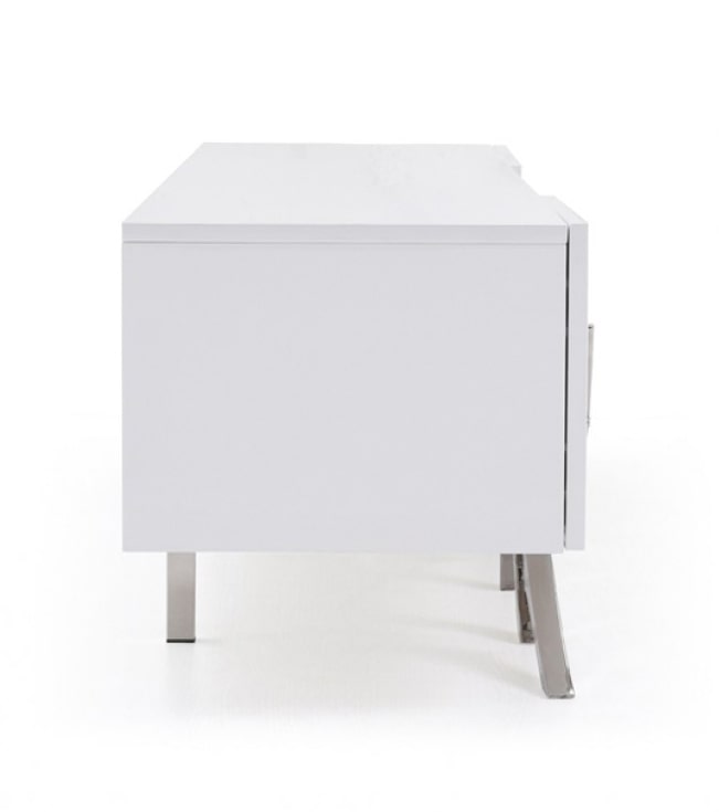 Legend - 87"-Wide Modern White TV Stand by VIG Furniture - View 5