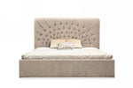Moontide - Glam Beige Velvet and Brushed Brass Bedroom Set by VIG Furniture - View 3