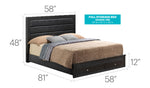 Glory Furniture - Burlington - Upholstered Storage Bed