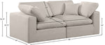 Comfy - Linen Modular Sofa 2 Seats