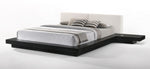 Tokyo - Queen Contemporary Black and White Platform Bed by VIG Furniture - View 2